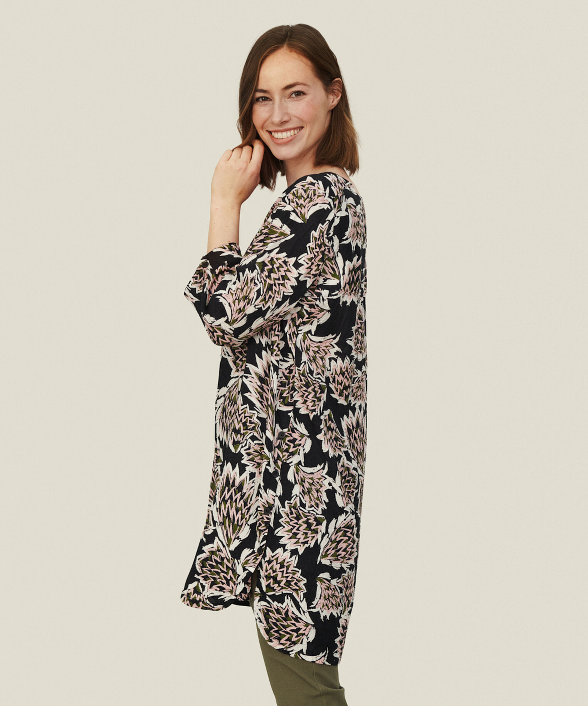 GARNETTA TUNIKA, Silver Pink