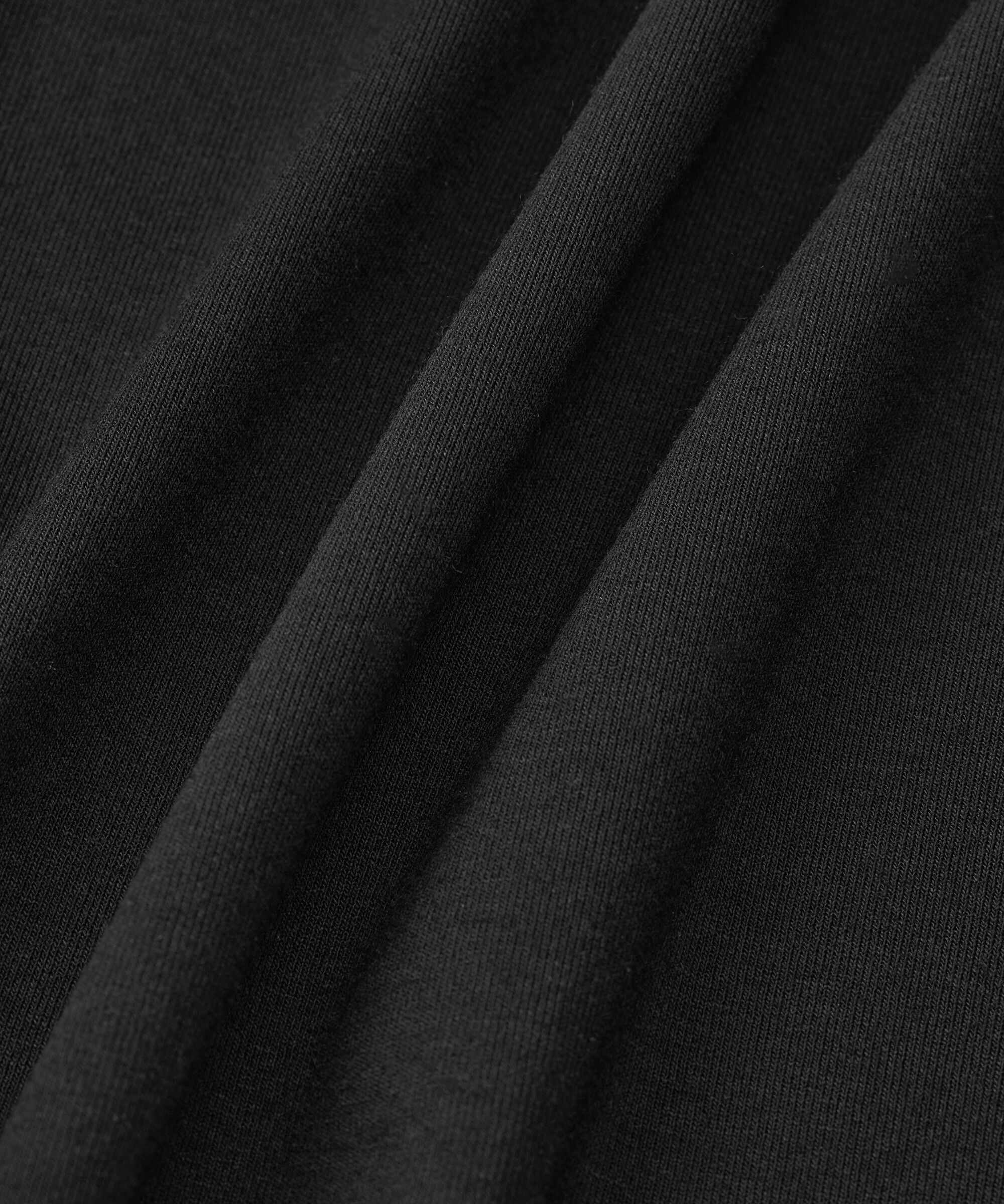 Unterkleid aus Jersey mit Rundhalsausschnitt, Black