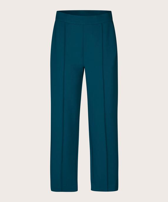 Jerseyhose Mit Aufgenähten Bügelfalten, Reflect Pond