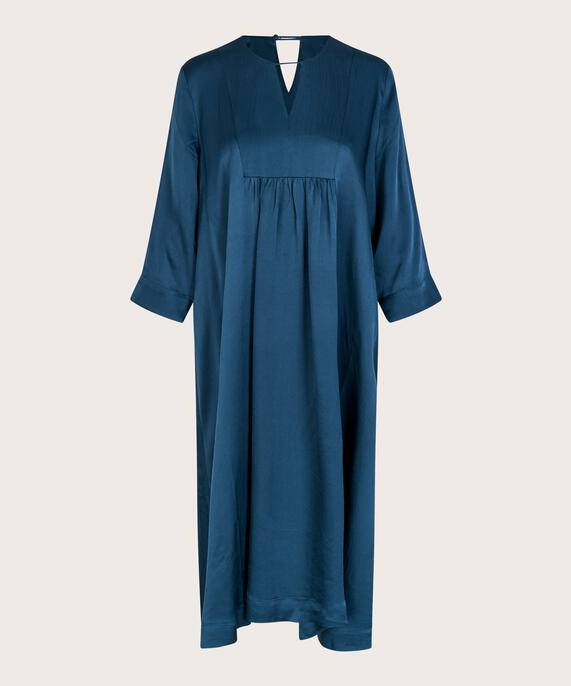 Viskosekleid Mit Dreviertelärmeln, Moonlit Ocean