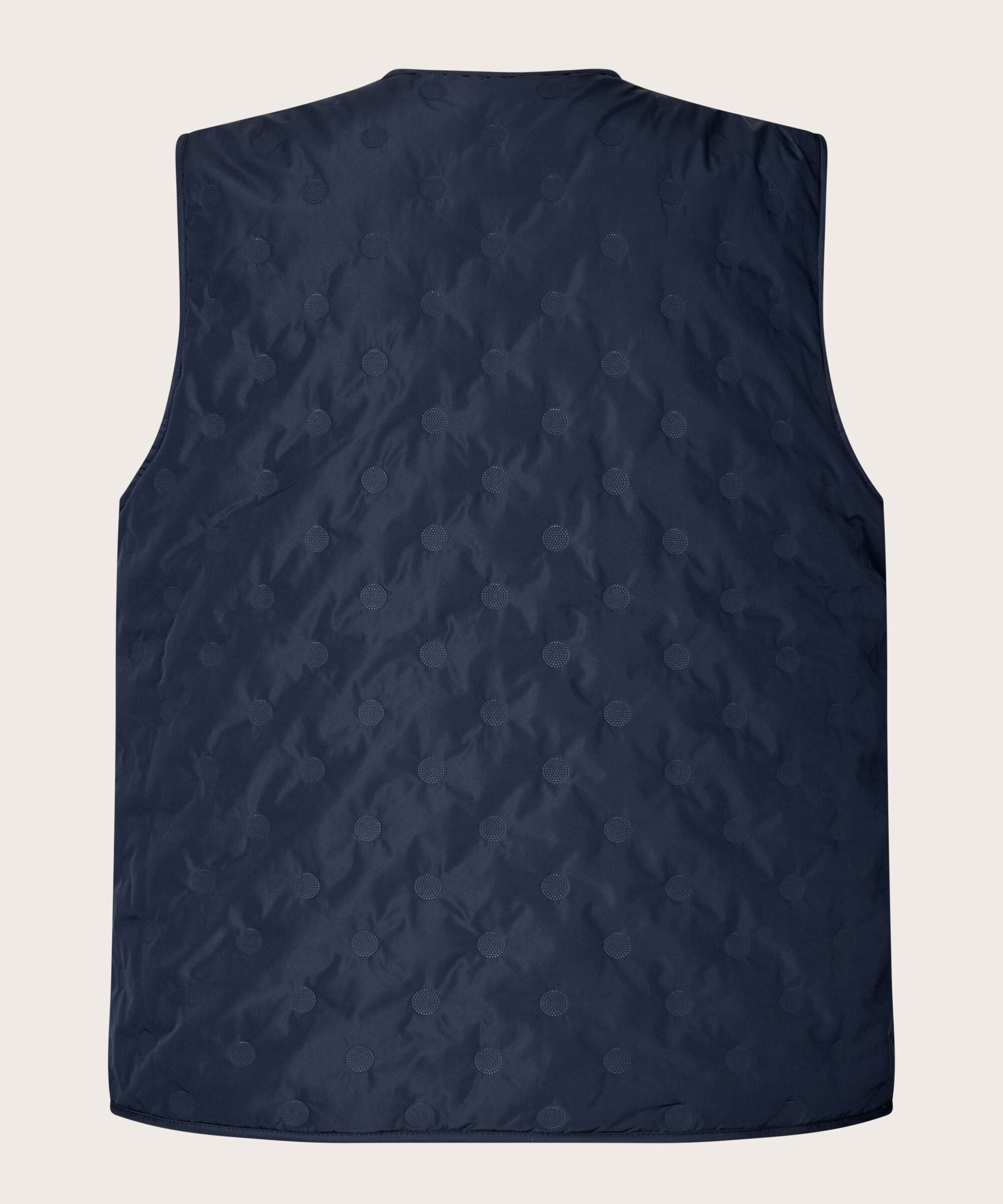 Steppweste mit Druckknopfverschluss, Mood Indigo