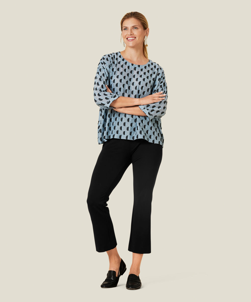 BECCA TOP, Faded Denim