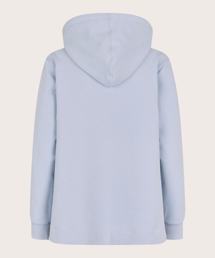 Kapuzenpullover mit Reißverschluss und Taschen, Heather