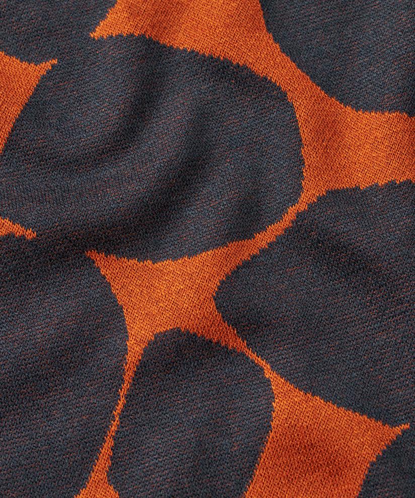 feminines Jersey-Top mit 3/4-Ärmeln, Autumnal