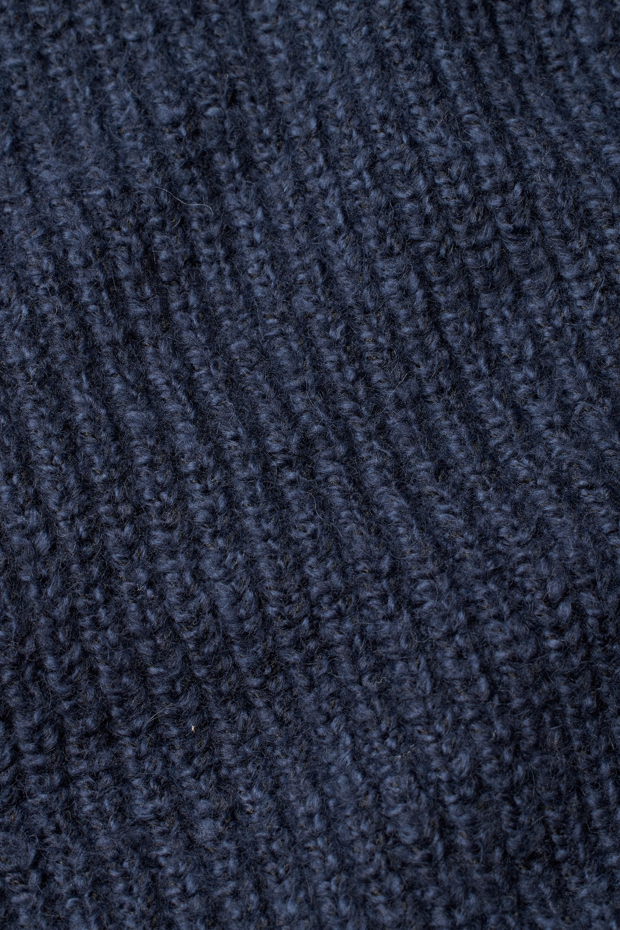 Strickjacke aus Baumwollmischung, Navy Blazer