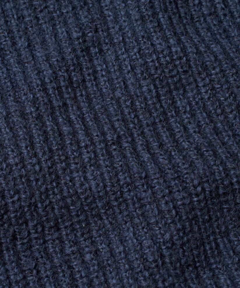 Strickjacke aus Baumwollmischung, Navy Blazer