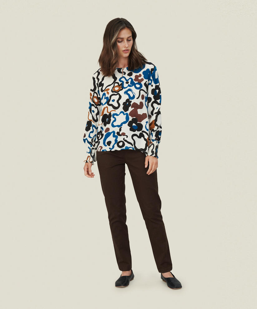 BAILA TOP, Chestnut