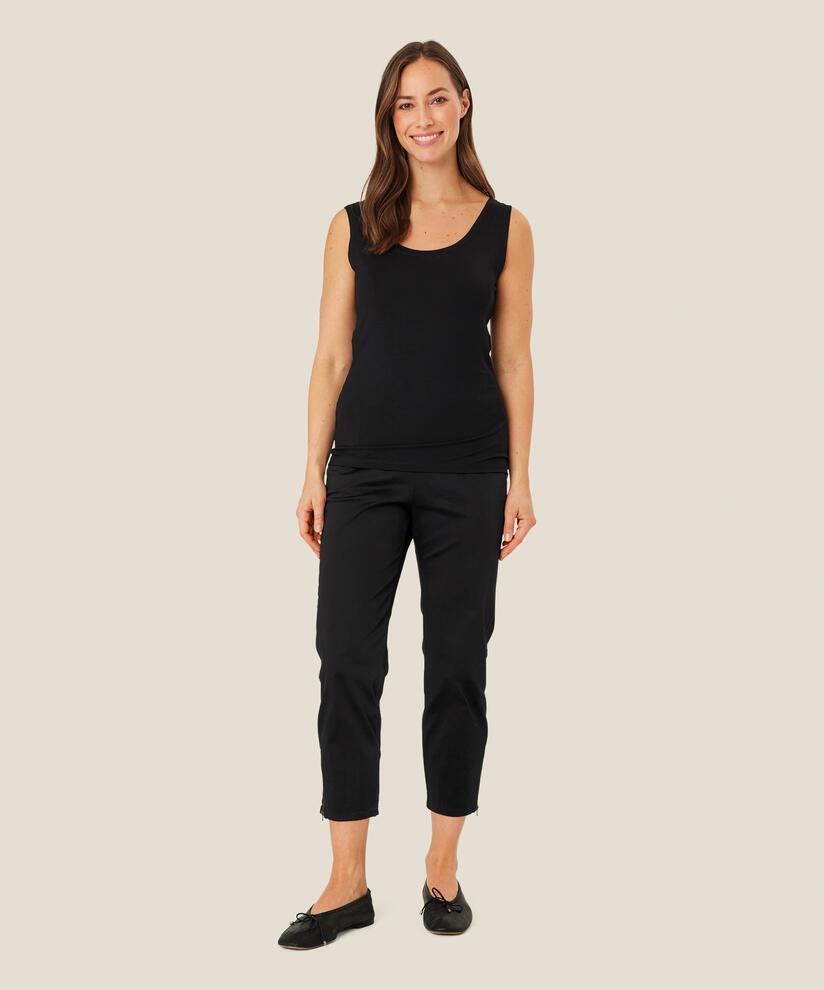 weiches Jersey-Tanktop, Black