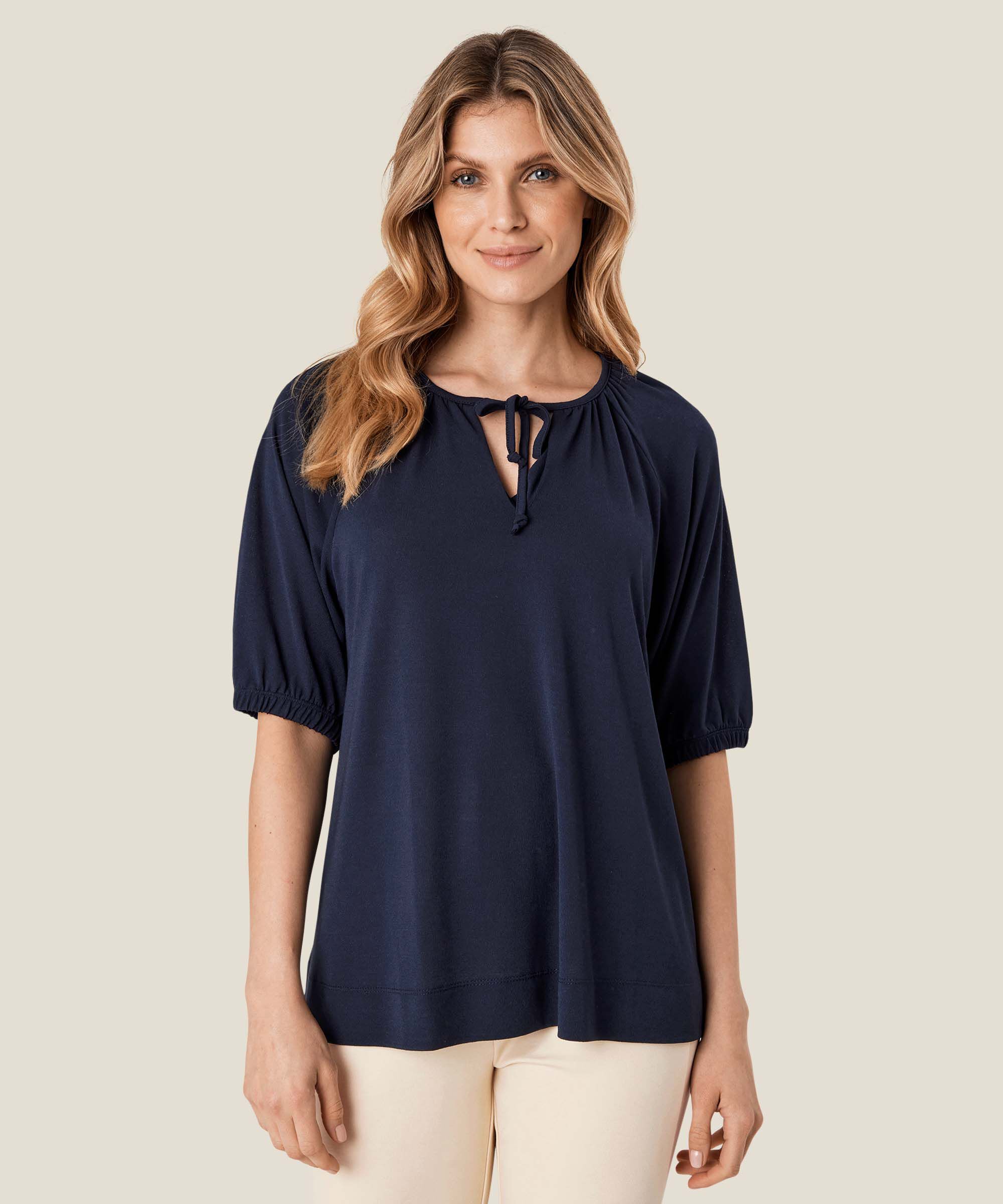 Basma T-Shirt, Navy
