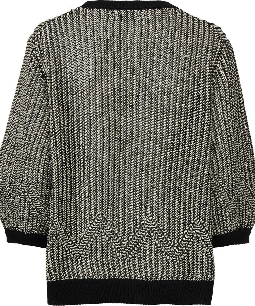 FLEURINE PULLOVER, Black