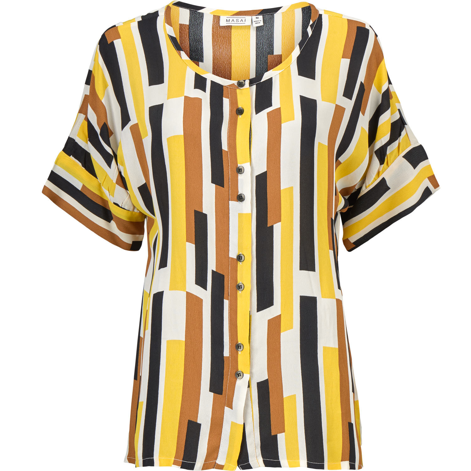 Iesha HEMDBLUSE, Cream gold