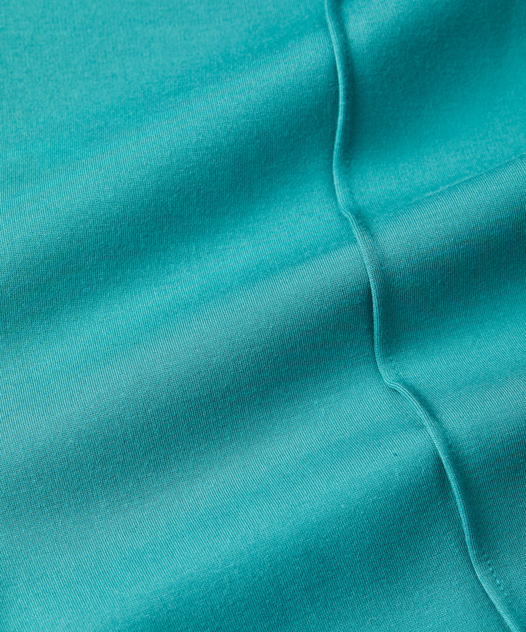 Schwere Jerseyhose Mit Taschen, Teal