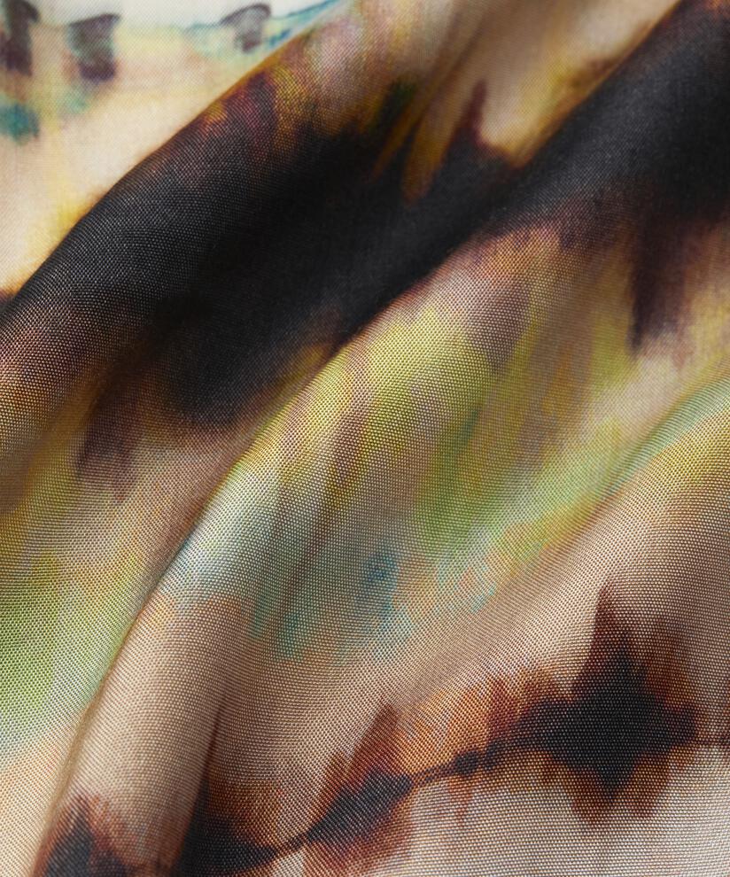 V-Ausschnitt-Bluse mit Knopfleiste, Misty Rose