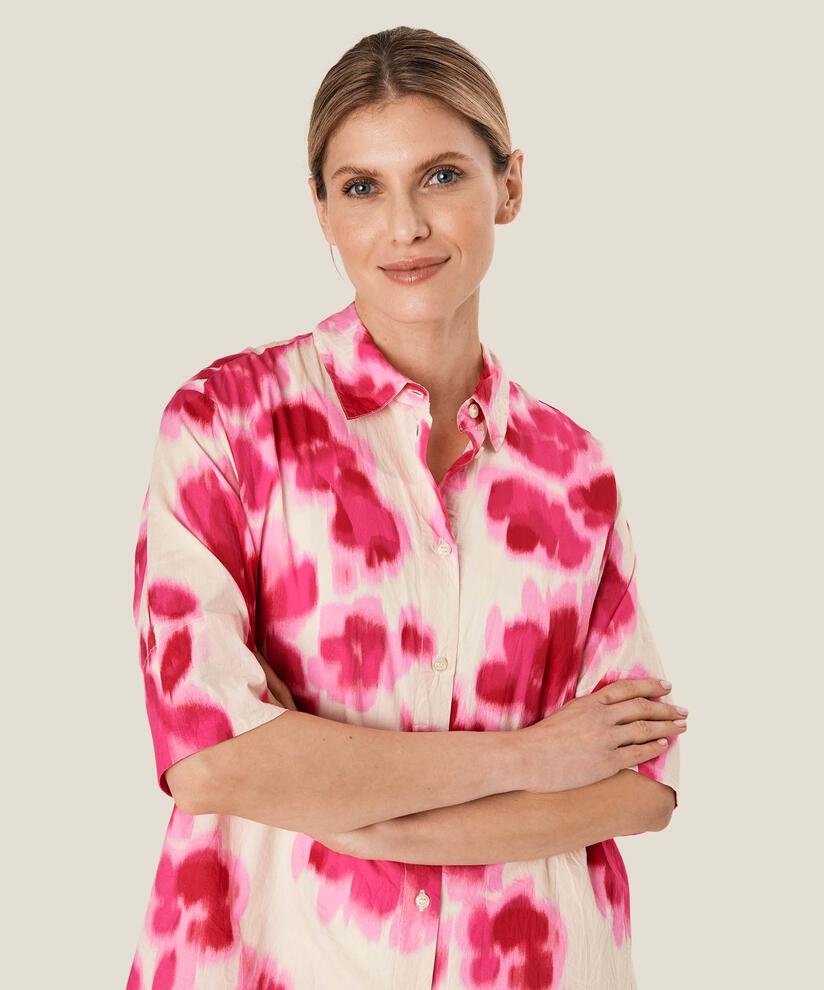 Ilbato Hemdbluse, Pink Flambé