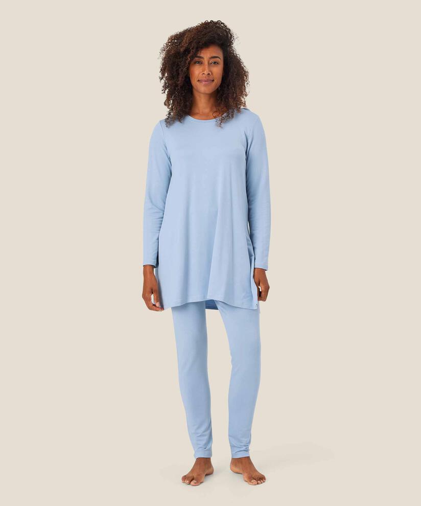 Leggings in extra weicher Jersey-Qualität, Blue Fog