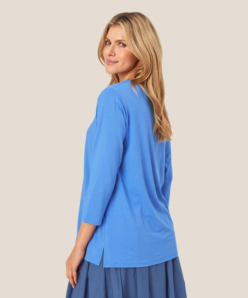 Shirt mit rundem Hals, Ultramarine