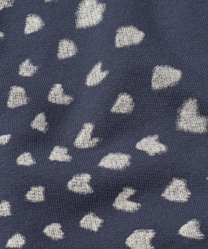 oversized Tunika in Sweatshirtqualität, Mood Indigo