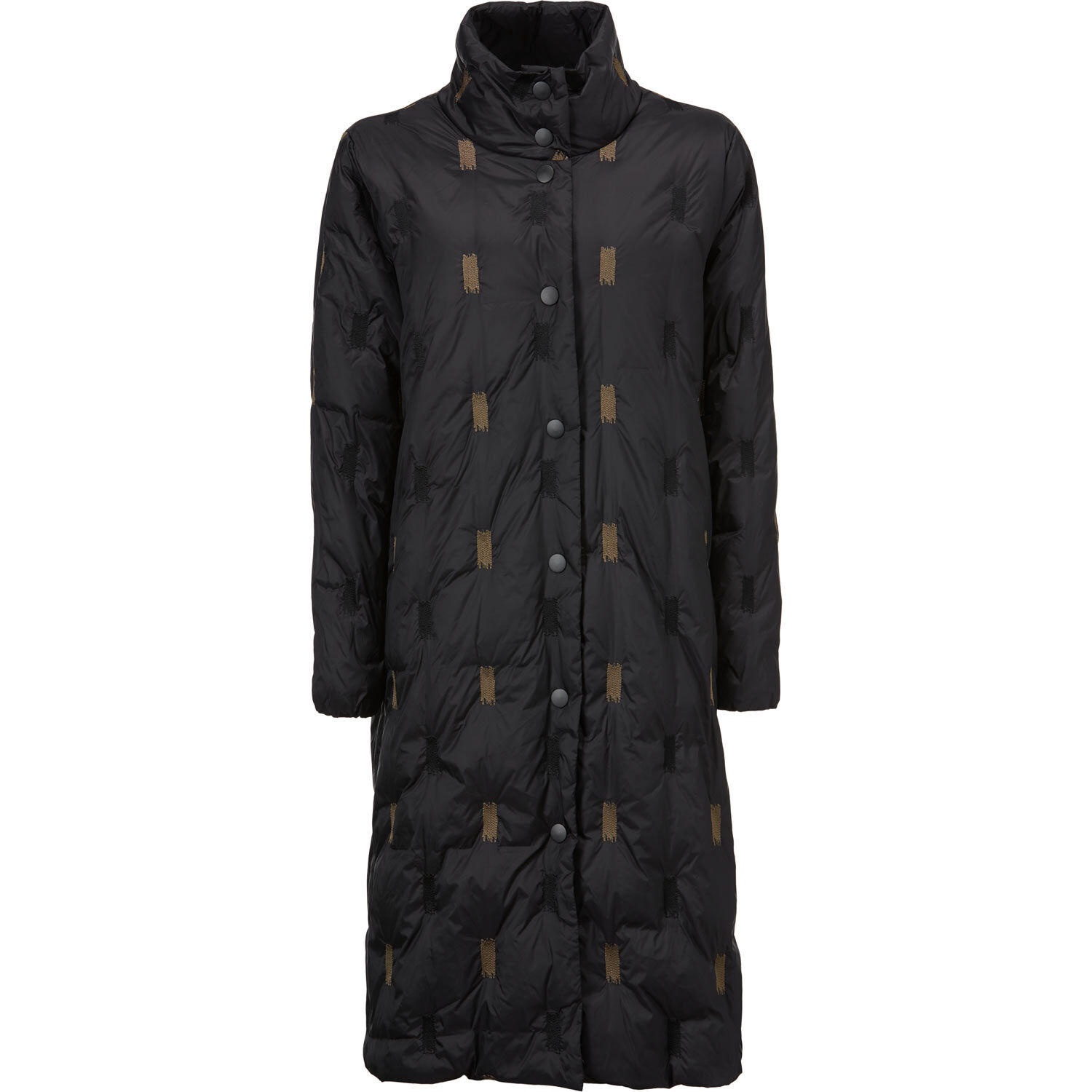 TRONJA DAUNENMANTEL, Desert Taupe