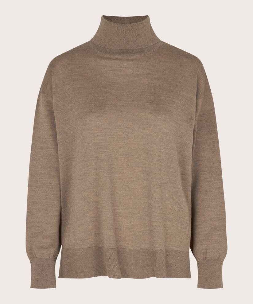 Feather Pullover, Tobacco Brown