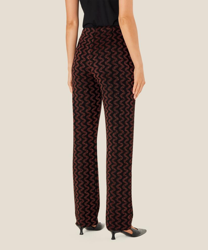 Jerseyhose mit Glitzerstreifen, Picante