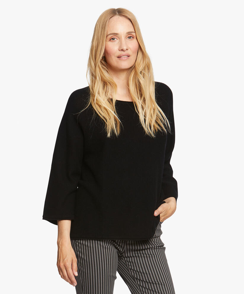 FENJI TOP, Black, hi-res