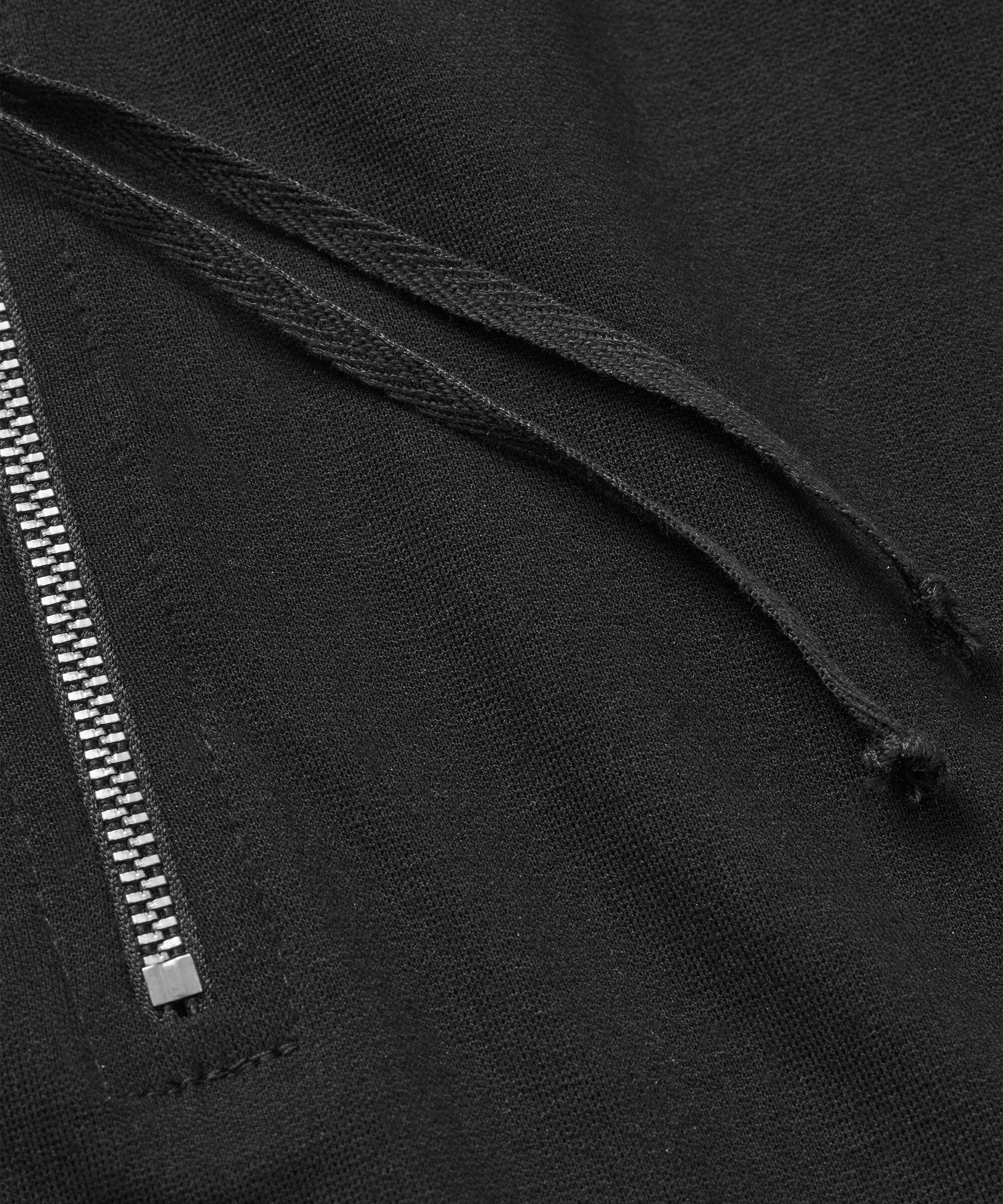 Knöchellange Hose aus Jersey, Black