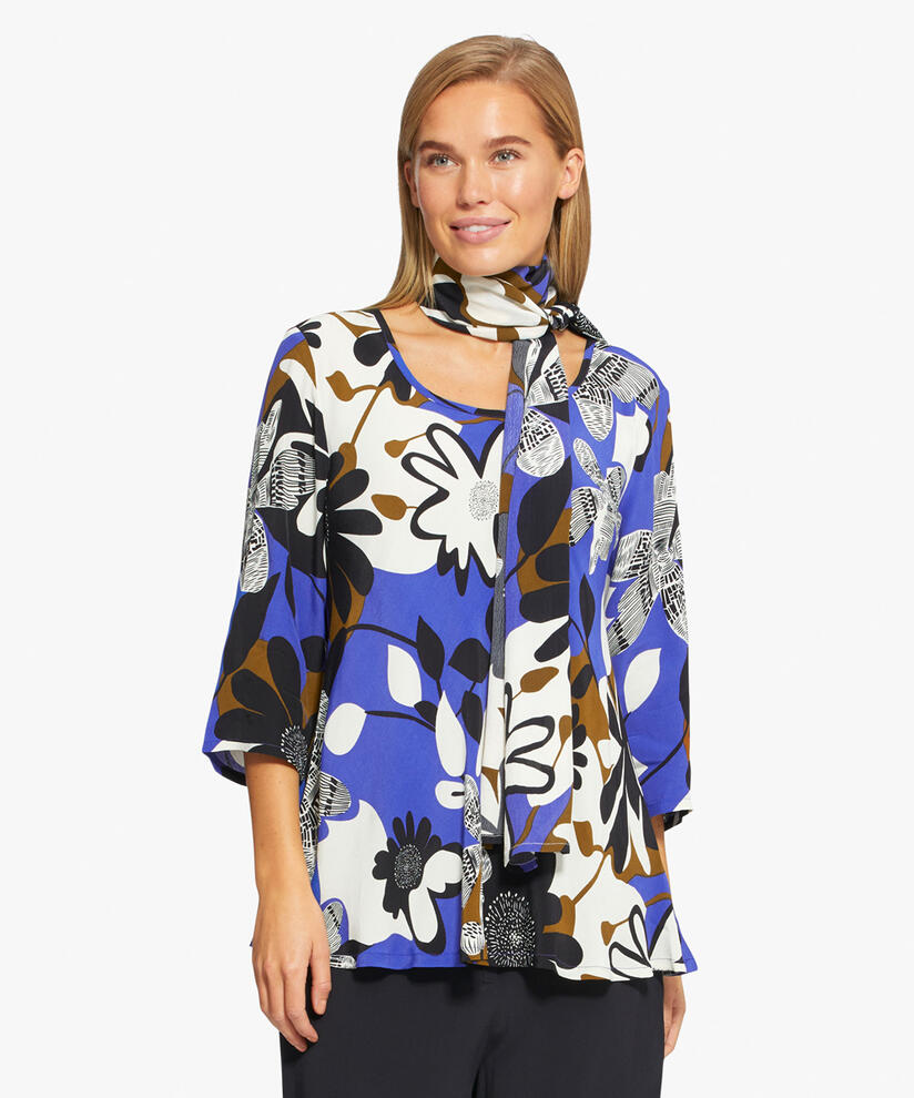KIA SHIRT, Clematis Blue