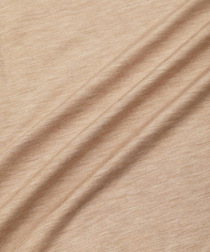 Shirt Mit Rundem Hals, Toffee Melange