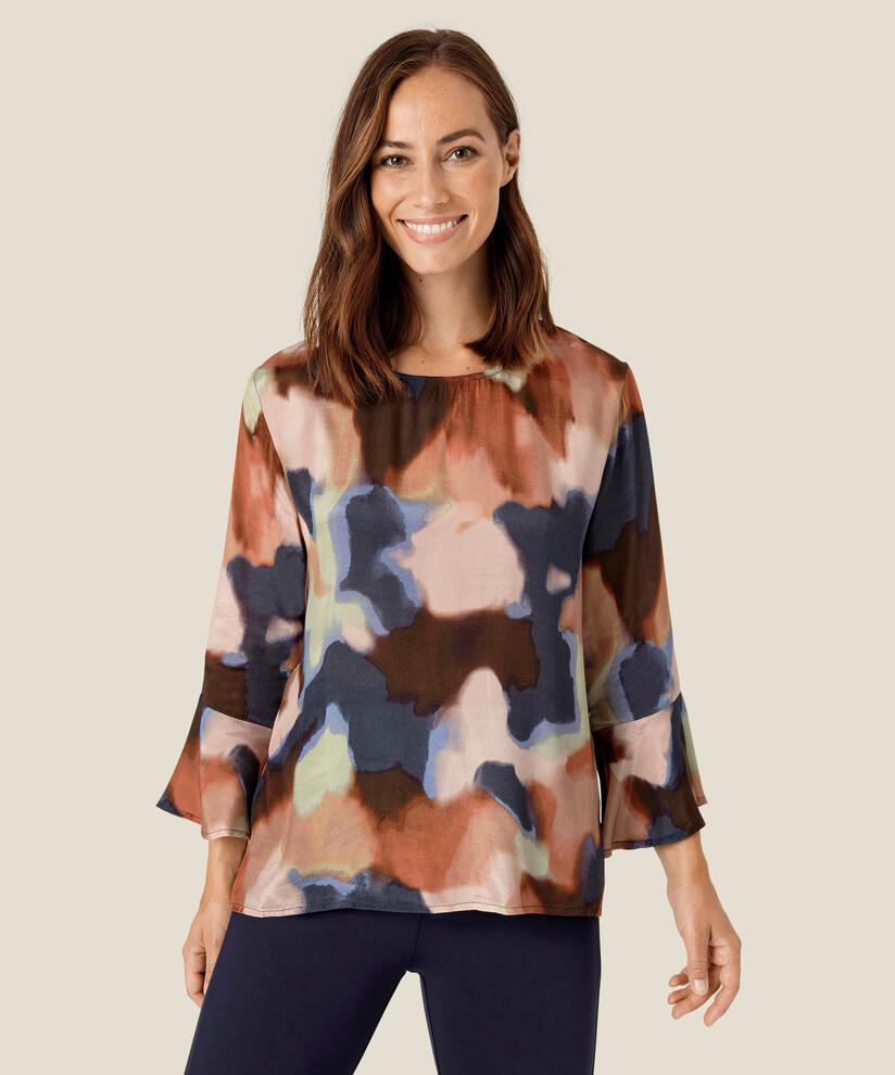 Bicca Bluse, Rose Smoke
