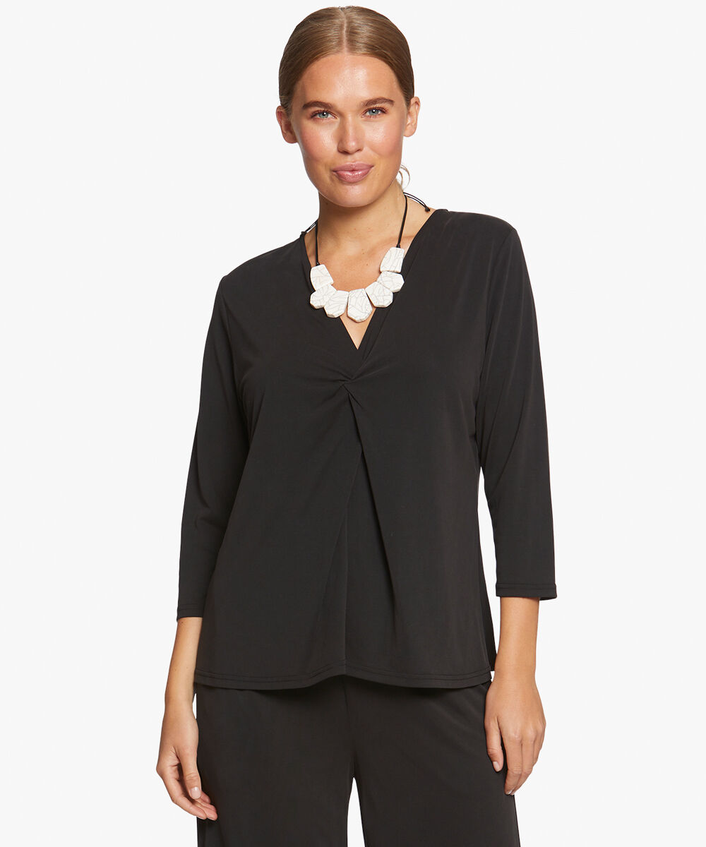 BABUSKA SHIRT, Black