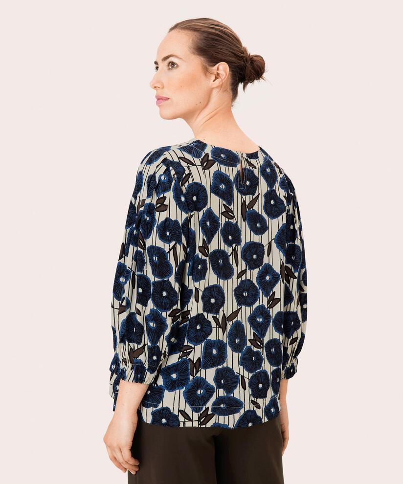 Brisa Bluse, True Navy