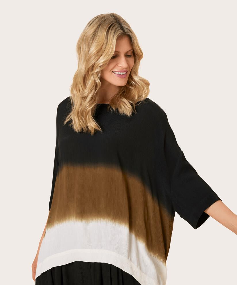 DEGANA BLUSE, Bronze Brown, hi-res