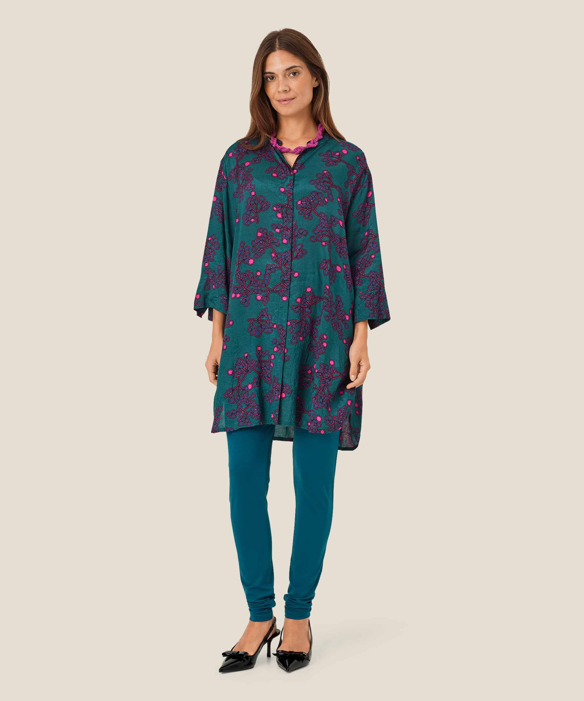 Lange Leggings Aus Weichem Jersey, Reflect Pond