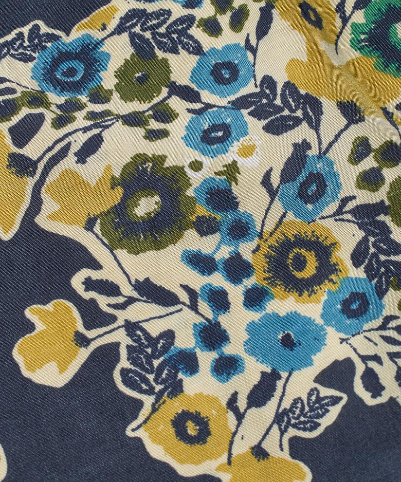 geblümte Kimonojacke mit Gürtel, Mood Indigo