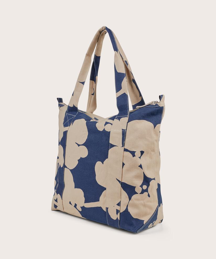 Canvas-Shopper mit Reißverschluss, Pure Cashmere