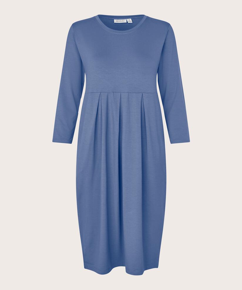 Tulpenkleid aus Jersey, Bijou Blue