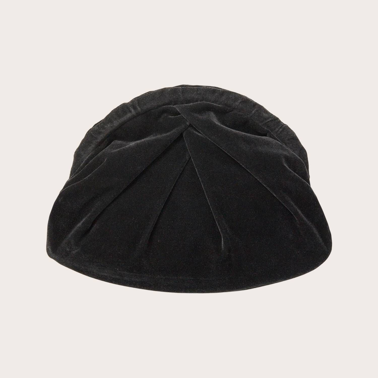 ROSELYNN VELOURS-CLUTCH, Black