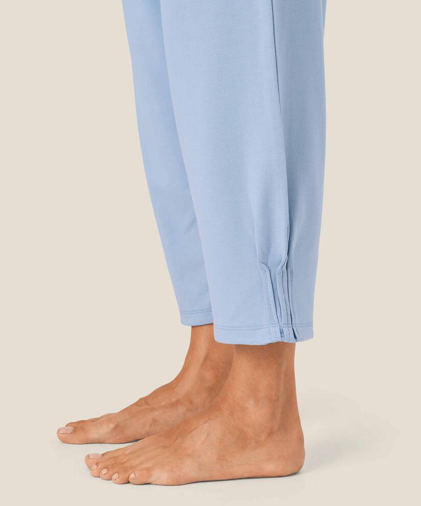 Jogginghose aus weichem Jersey, Blue Fog