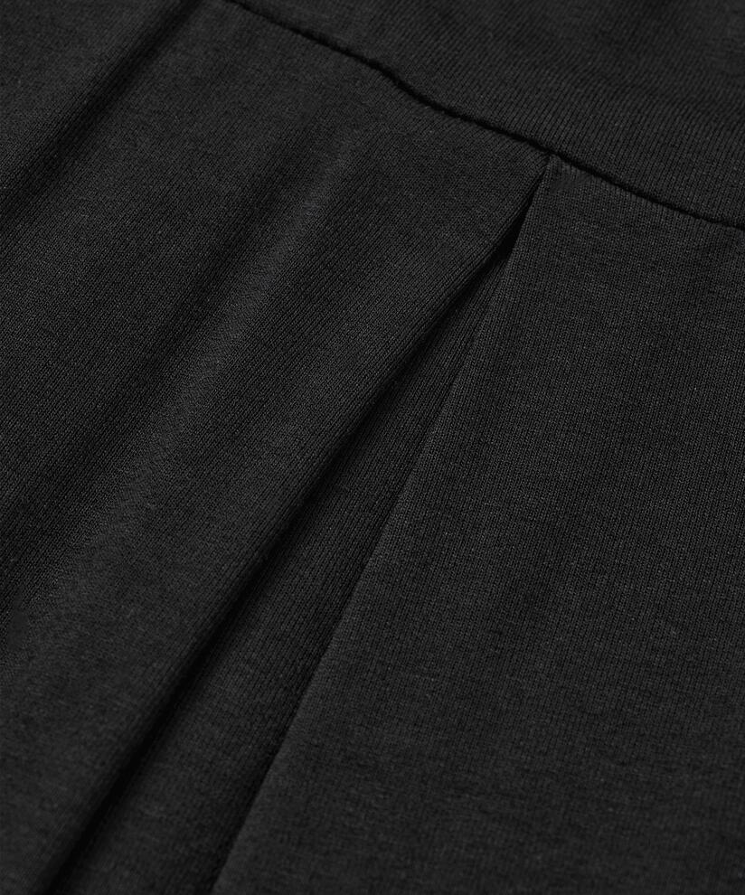 Tulpenkleid aus Jersey, Black