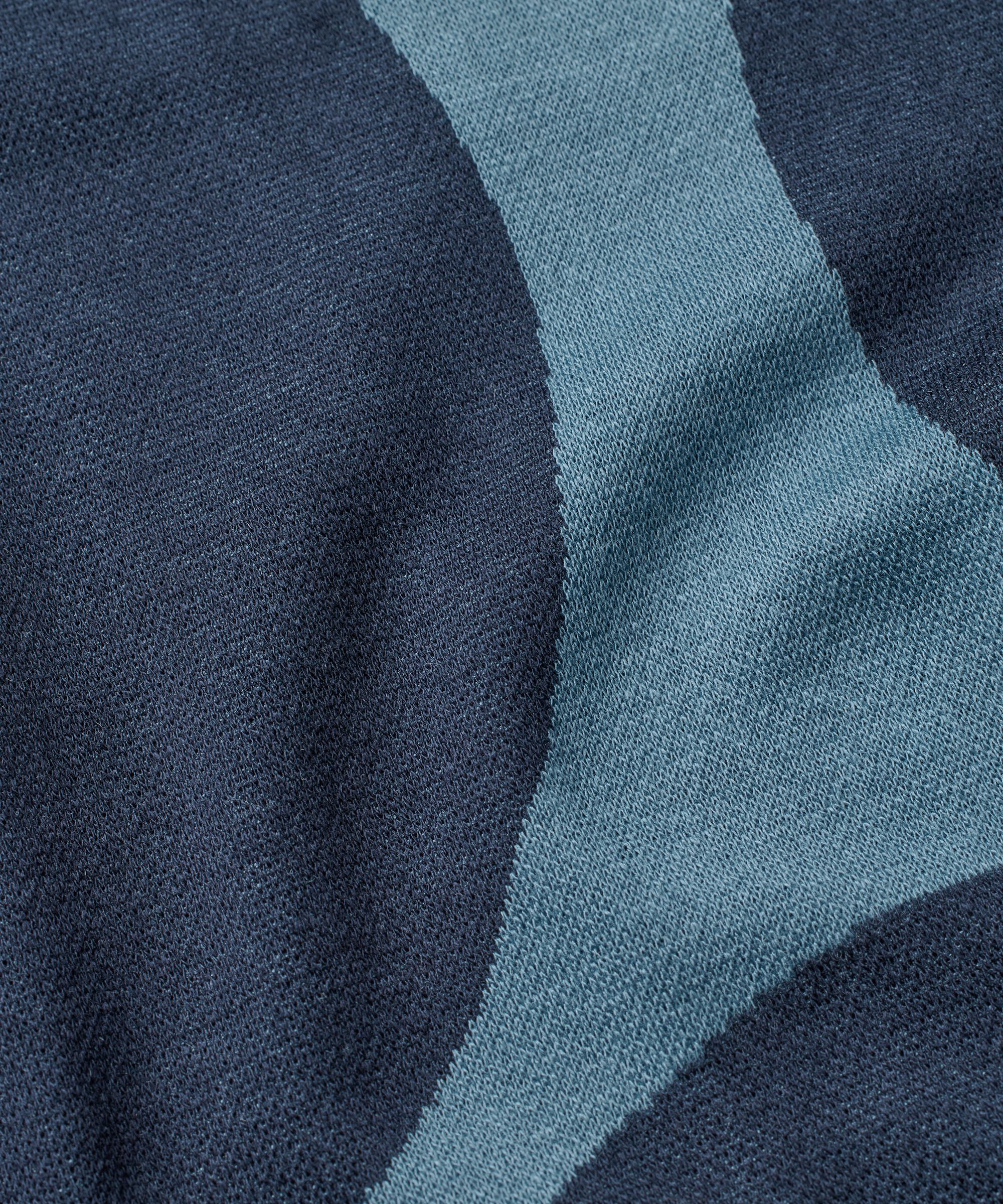 Oversize-tunika Aus Jersey Mit Schmalen Ärmeln, Proven Blue