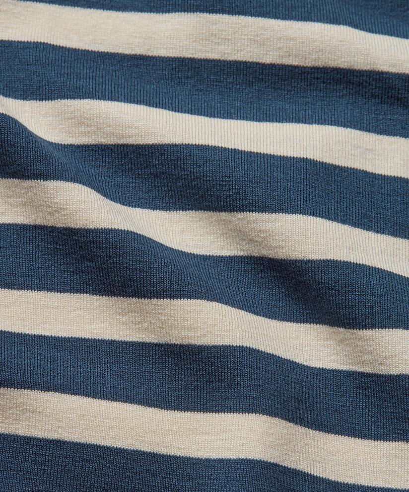 Oversize Jersey-top Mit Schmalen Ärmeln, Moonlit Ocean