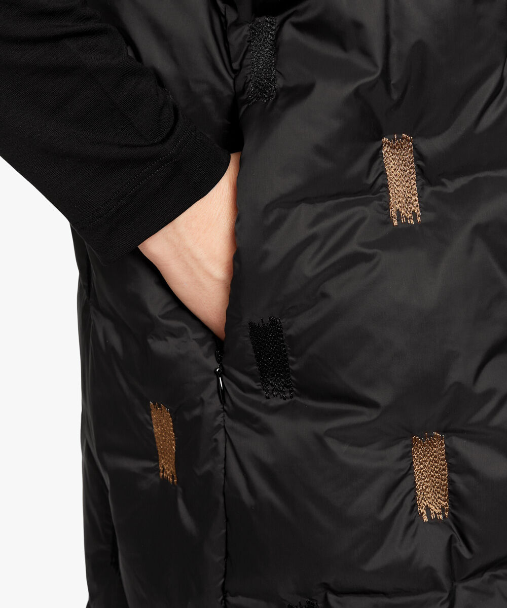 TRINUS DAUNENWESTE, Black