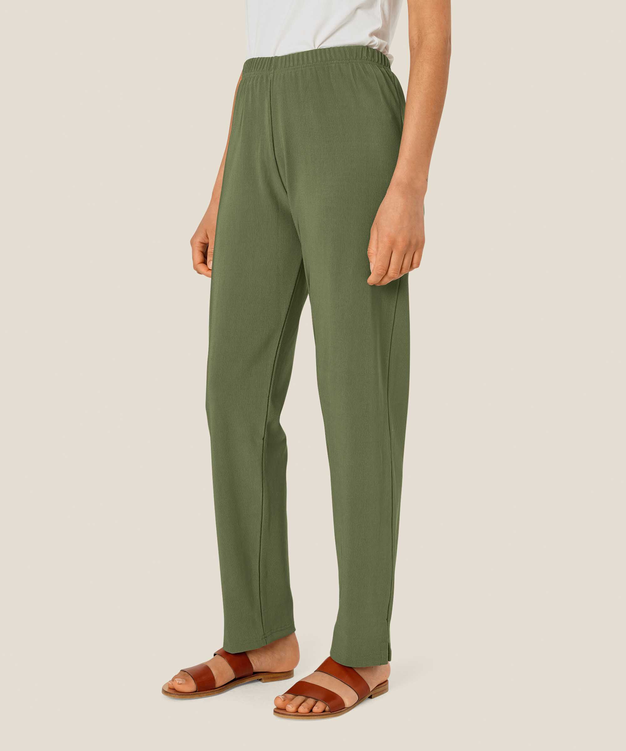 Stretchhose in Rippqualität, Four Clover
