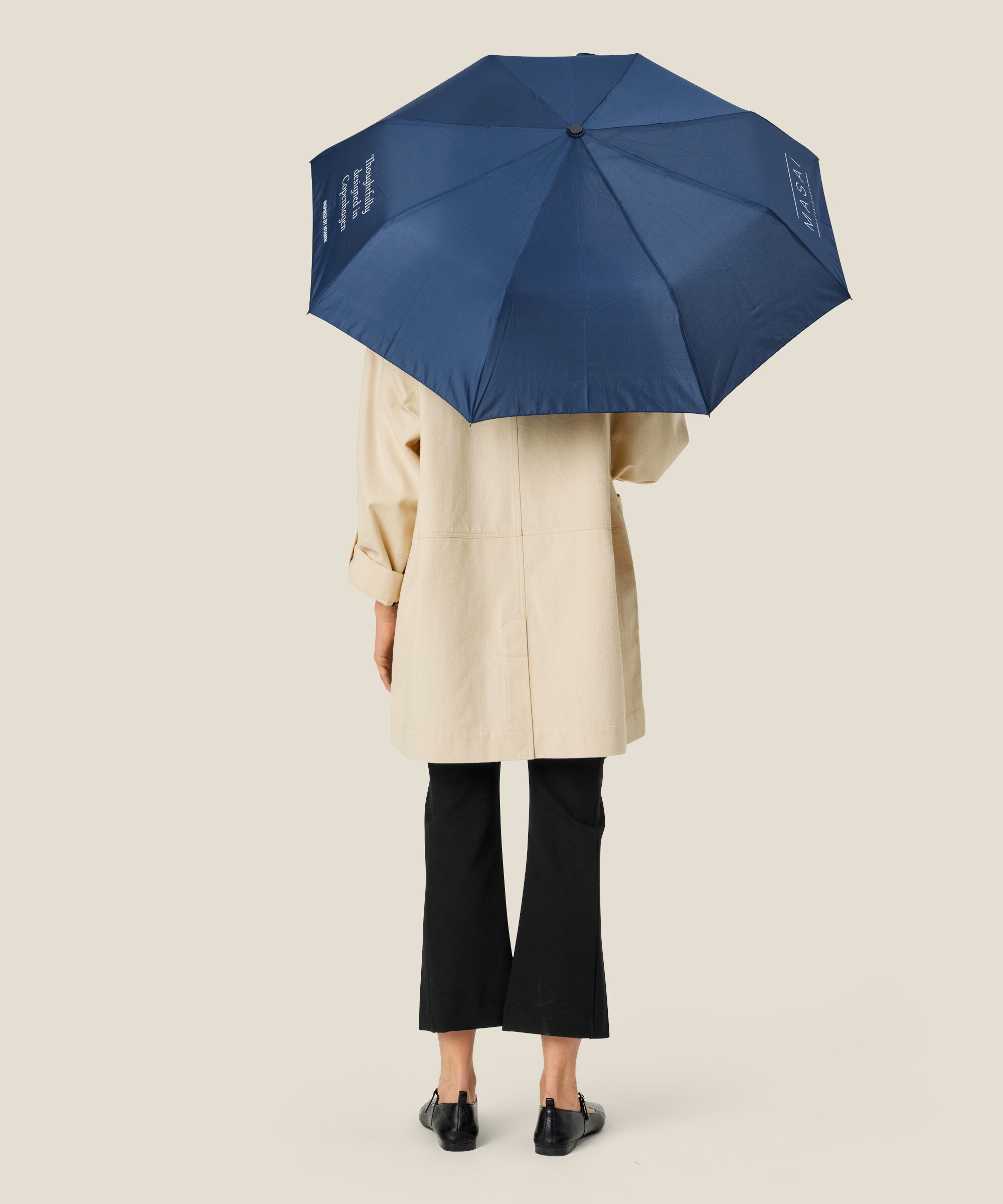 Taschenschirm mit Logo, Navy