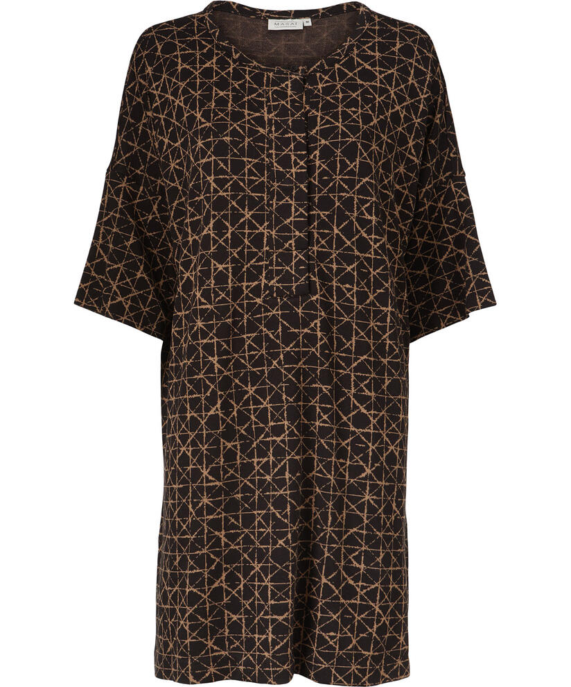 GRY JERSEY TUNIKA, Tobacco Brown