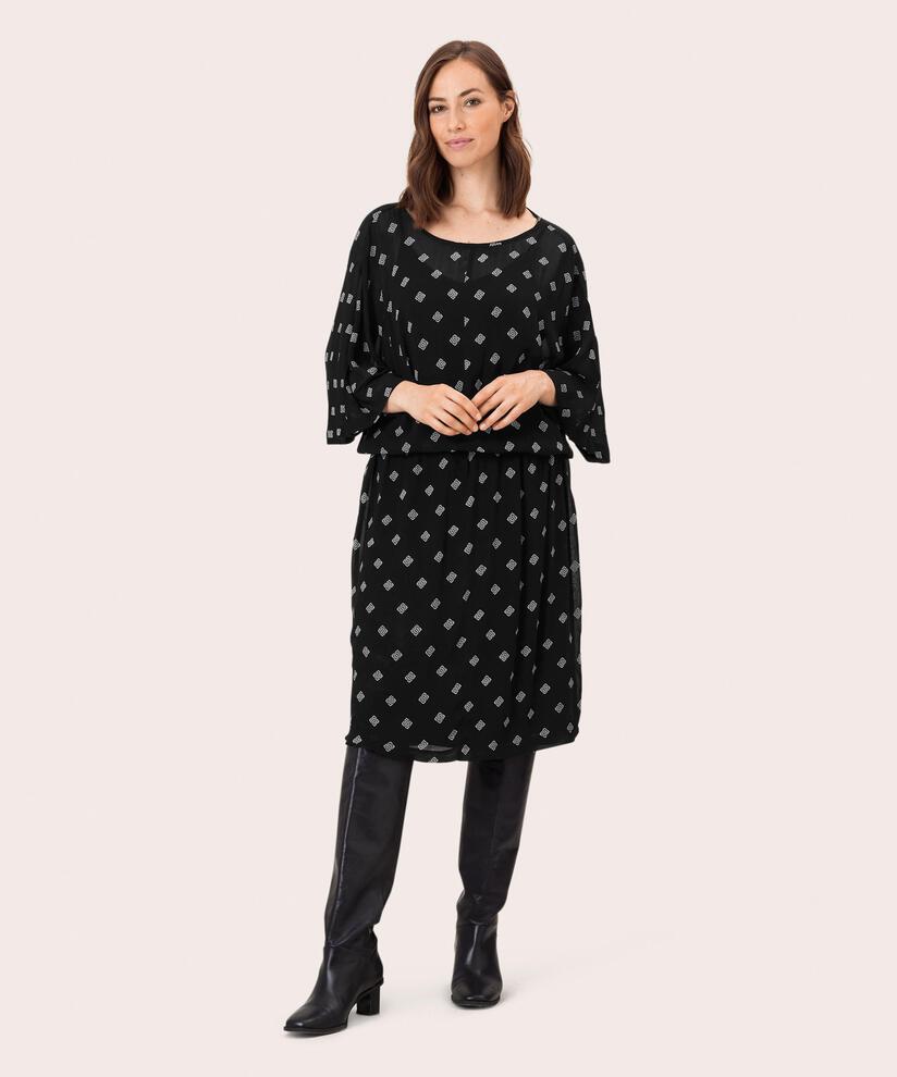 Noué Kleid , Black