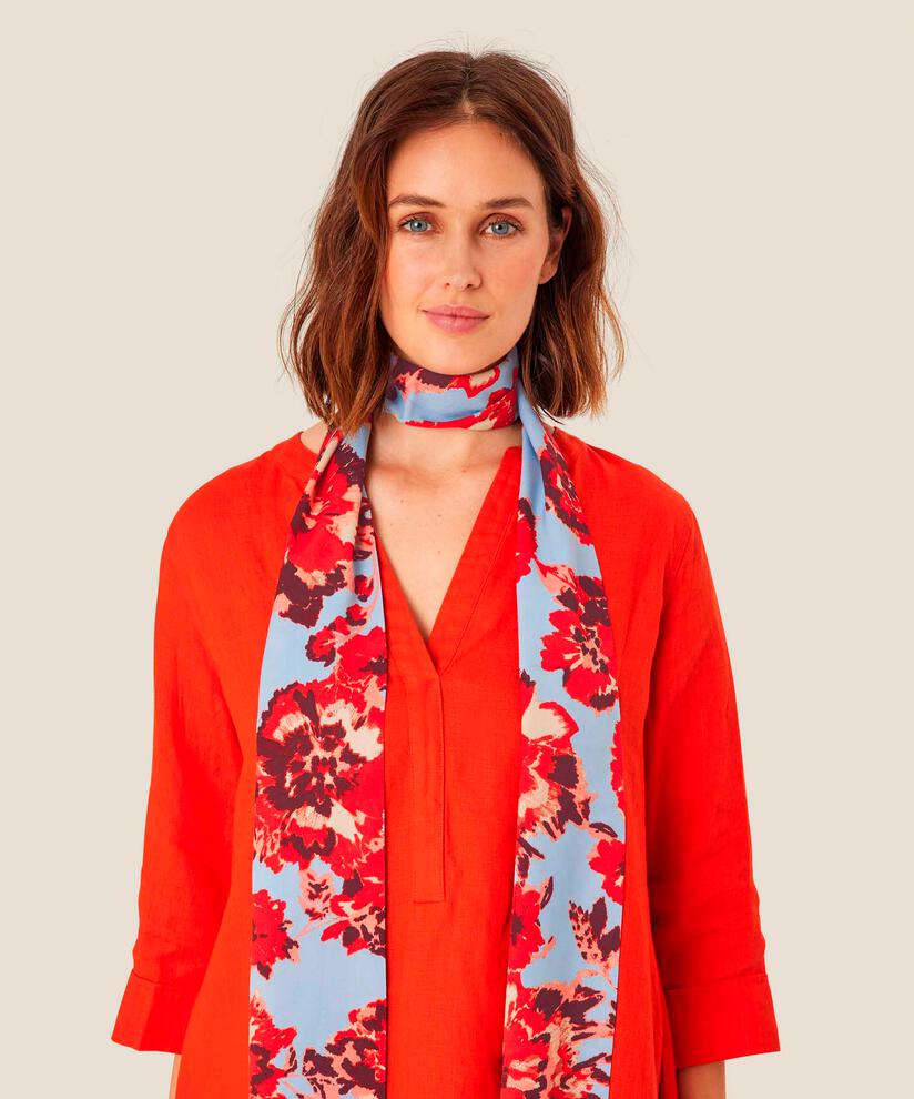 Tuch aus Viskose, Orange com