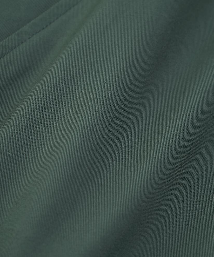 Mantel mit Knöpfen und Gürtel, Balsam Green
