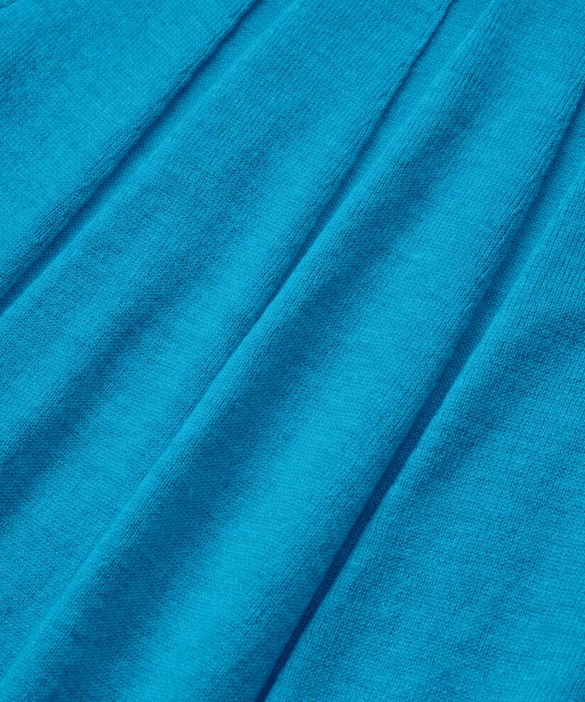 Feinstrickpullover mit Falten und Kragen, Celestial