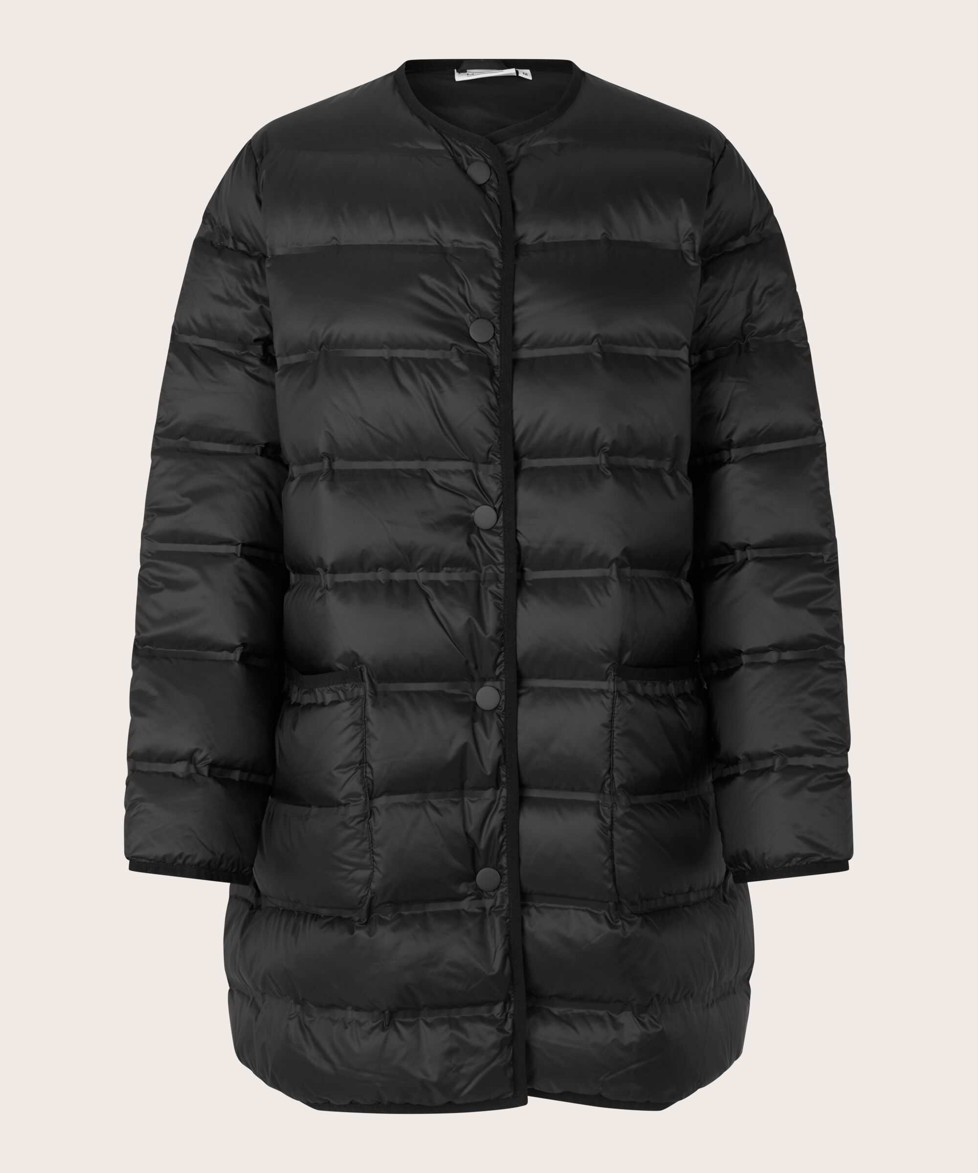 Tuvani Daunenmantel, Black